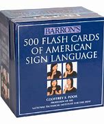 Image result for Beginners Sign Language Flash Cards