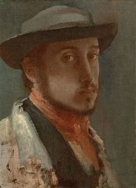 Image result for Edgar Degas Self Portrait