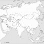 Image result for Blank Map of Middle Asia