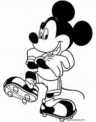 Image result for Mickey Mouse Football Coloring Pages