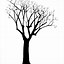 Image result for Simple Tree Black and White