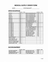 Image result for La Care Medical Supply Order Form