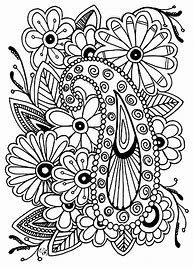 Image result for Paisley Doodle Coloring Pages