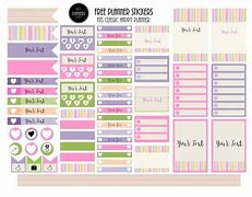 Image result for Free Spring Planner Stickers