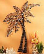 Image result for Metal Palm Tree Wall Hanging