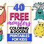 Image result for Silly Monster Coloring Page