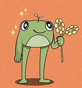 Image result for French Frog Cartoon