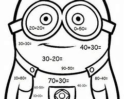 Image result for Subtraction Coloring Pages