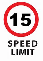 Image result for Speed Limit Signs