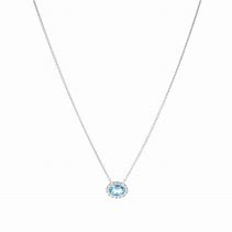 Image result for Aquamarine Pendant Oval 14Kt White Gold