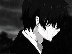 Image result for Sad Dark Anime Guy