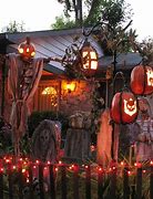 Image result for Creative Outdoor Halloween Decorations