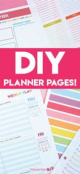 Image result for How to Make Your Own Planner Stickers