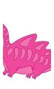 Image result for Pink Dinosaur Cartoon Characters