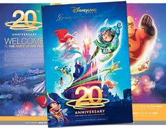 Image result for Disneyland 20th Anniversary