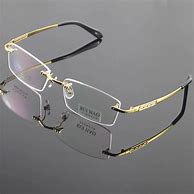 Image result for Titanium Rimless Glasses Frames