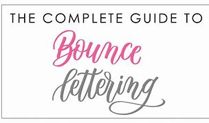 Image result for Rhonda Bounce Lettering