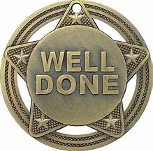 Image result for Well Done Gold Medal