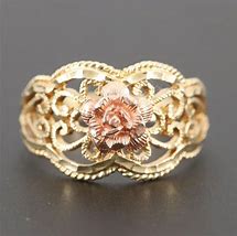 Image result for 14K Gold Filigree Rings