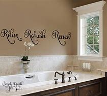 Image result for Bathroom Wall Decals