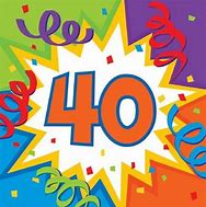 Image result for Funny 40th Birthday Clip Art