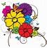 Image result for Abstract Flower Design Clip Art