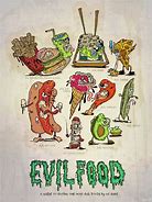 Image result for Anamophic Food Drawing