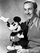 Image result for Walt Disney and Mickey Mouse