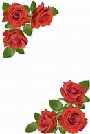 Image result for Black and White Rose Border Clip Art Free