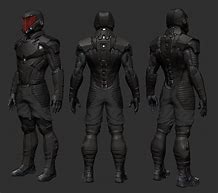 Image result for Combat Armor Concept Art