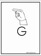 Image result for American Sign Language Letter G