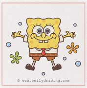 Image result for Easy Cartoons to Draw Spongebob