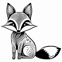 Image result for Unicorn Fox Coloring Page