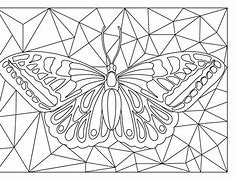 Image result for Mosaic Butterfly Template