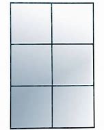 Image result for Square Window Frame Mirror