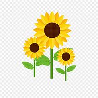 Image result for Yellow Sunflower Clip Art