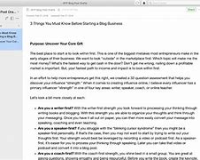 Image result for Personal Blog Sample