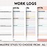 Image result for Weekly Work Log Template