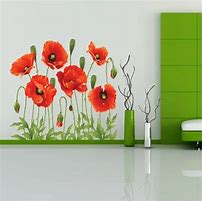 Image result for Poppy Wall Decals