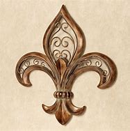 Image result for Outdoor Large Fleur De Lis Wall Decor