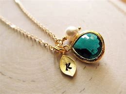 Image result for May Birthstone Crystal Necklace