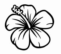 Image result for Flower Shape Black and White