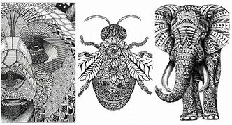 Image result for Zentangle Animal Activities for Kids