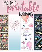 Image result for Free Printable Canvas Prints Bookmarks