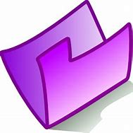 Image result for Purple File Folder Clip Art