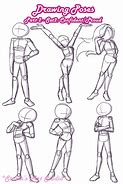 Image result for Cartoon Girl Standing Pose