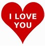 Image result for Heart with I Love You Clip Art