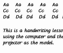 Image result for Good Handwriting Alphabet