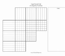 Image result for 6X6 Grid Logic Puzzles Printable