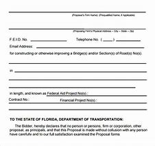 Image result for Contract Proposal Sample